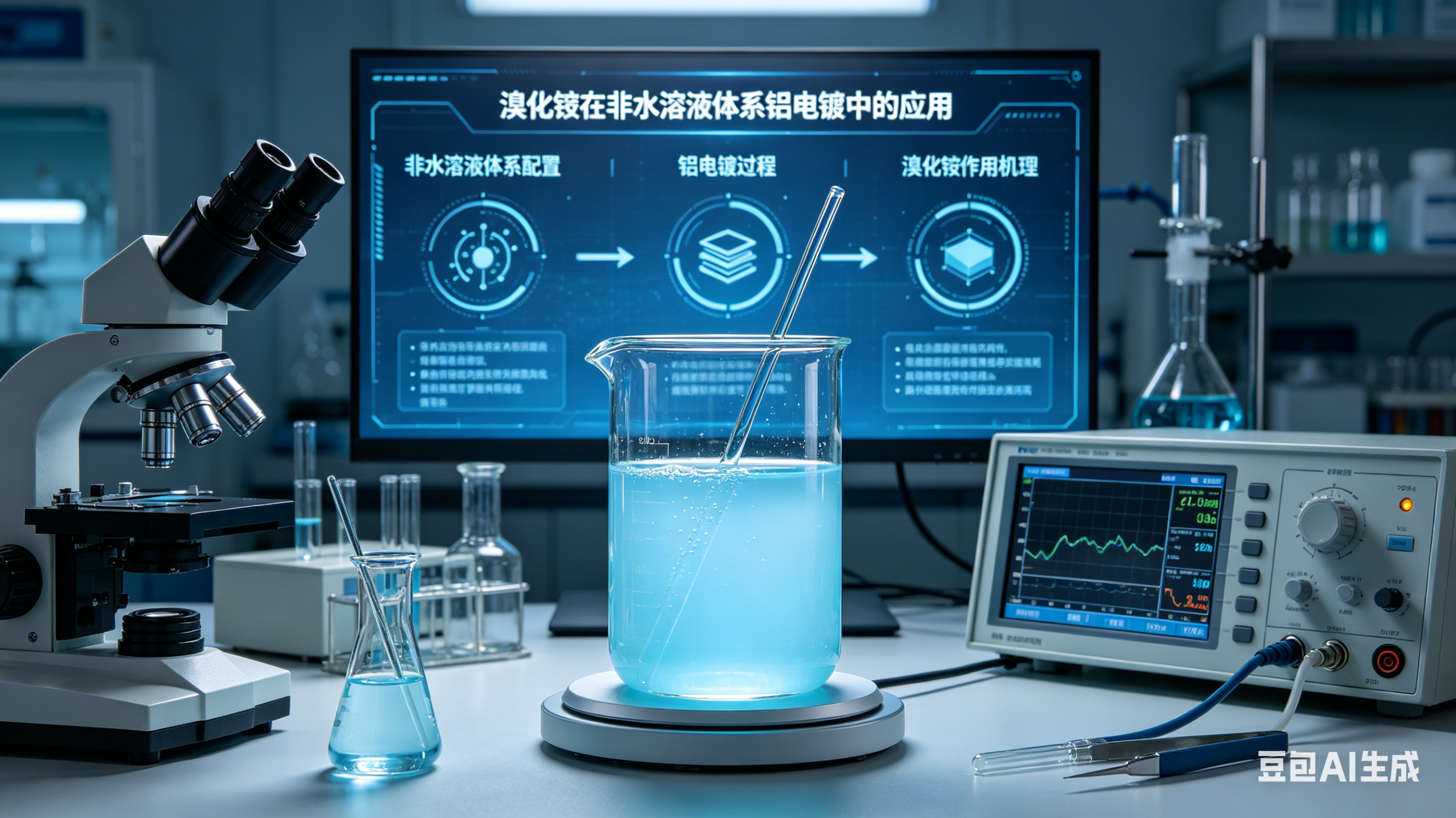 溴化銨在非水溶液體系鋁電鍍中的關(guān)鍵作用與應(yīng)用